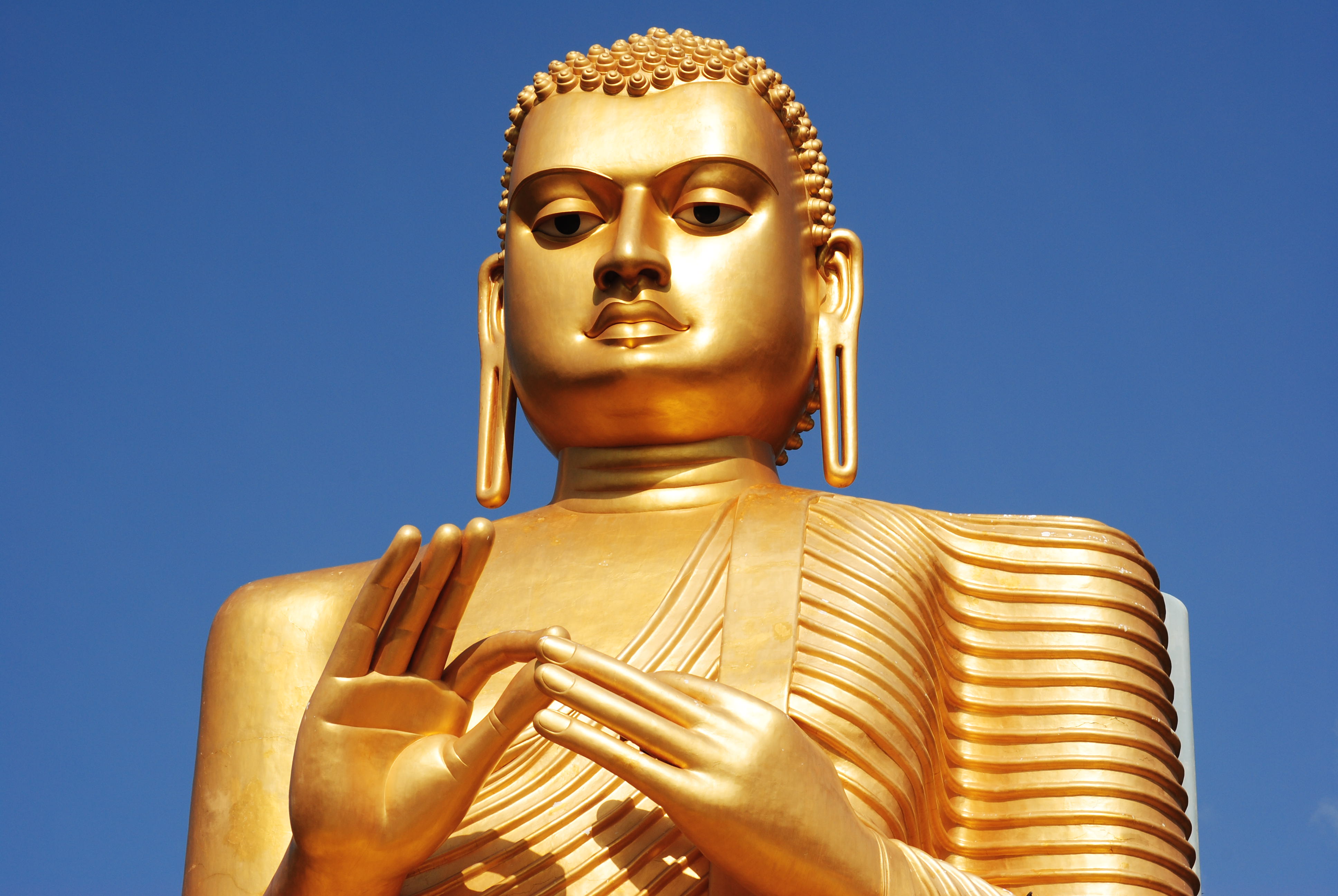Budda w mudrze dharmaczakre.